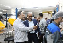 گزارش تصویری بازدید هیات رئیسه دانشگاه از شرکت طب پلاستیک